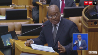 Pres. Jacob Zuma (skermskoot uit die video)
