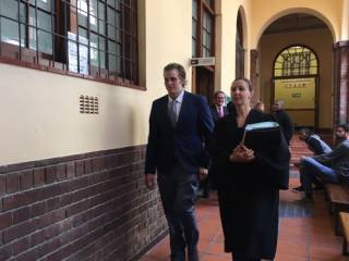 Henri van Breda buite die hof (12 Oktober 2016) Foto: Maroela Media