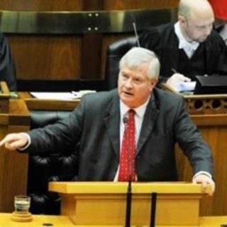 Pieter Groenewald tydens 'n vorige toespraak in die parlement. Foto: Twitter