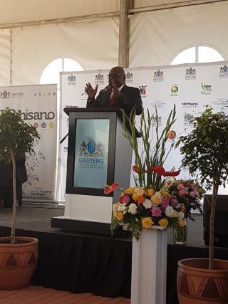 David Makhura, premier van Gauteng. Foto: Lindi Masinga/ANA
