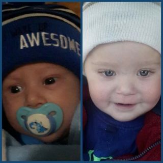 Ruben (23 maande) en Ruan (6 maande) Foto: Facebook