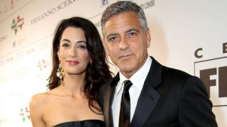 George en Amal Clooney (Foto: E! Online/Facebook)