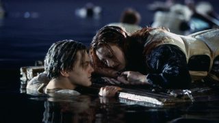 Die toneel in Titanic. 