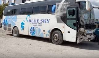 'n Foto van die bus (Foto: Skermskoot/YouTube/ETV Andhra Pradesh)