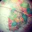 afrika-vasteland-aardbol-kaart-kleur