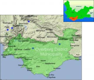 overberg-distrik-kaart