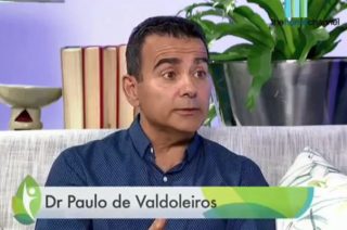 Dr. Paulo de Valdoleiros in 'n skermgreep uit 'n onderhoud op die Home Channel, DStv-kanaal 176. 